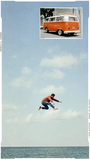 Film Line collage template