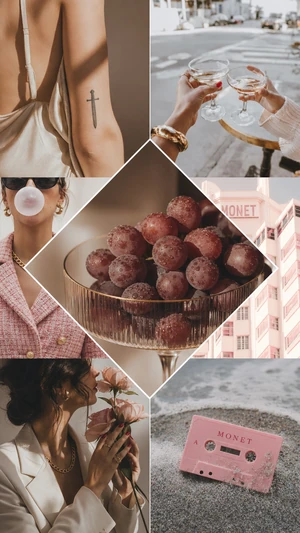 Hypervisual collage template